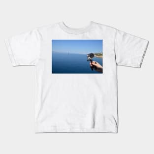 Travel with gopro Kids T-Shirt